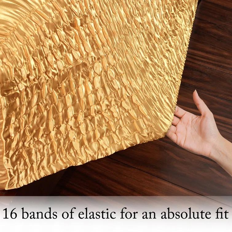 Bed Tite Smooth Satin BedTite Tight Grip Sheet Set