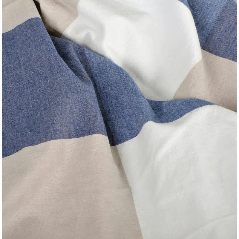 Home Soft Things Buffalo Washed Cotton Duvet Cover Set