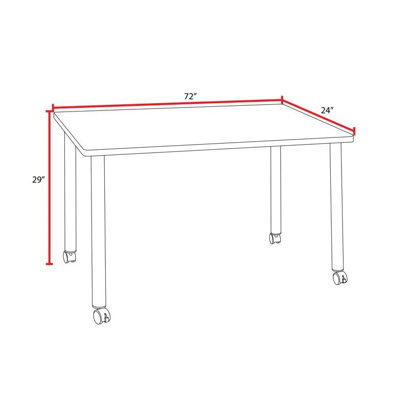 Regency Regency Kee Mobile Training Seminar Table Top