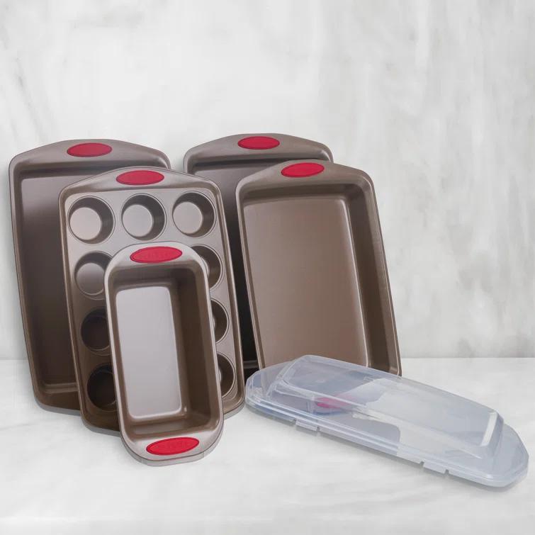 NutriChef NutriChef 6-Piece Deluxe Steel Nonstick Bakeware Set