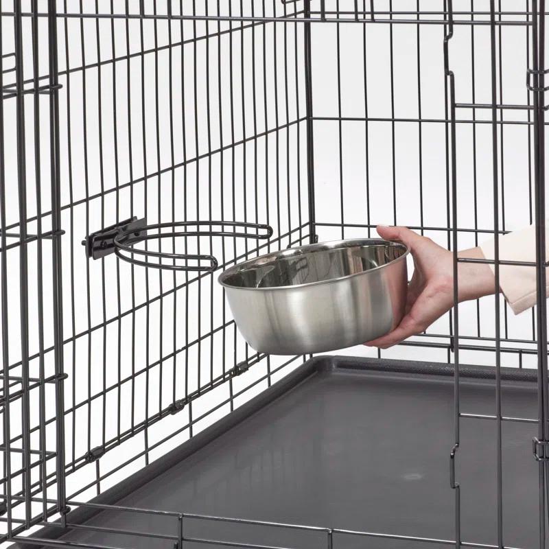 Midwest Homes For Pets MidWest Homes for Pets Snap'y Fit Stainless Steel Food Bowl / Pet Bowl