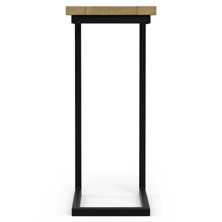 Simpli Home Skyler Solid Mango Wood C Side Table & Reviews | Wayfair