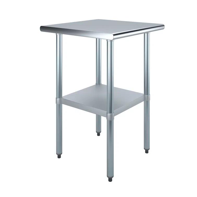 Amgood Stainless Steel Top Workbench