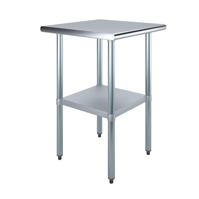 Amgood Stainless Steel Top Workbench