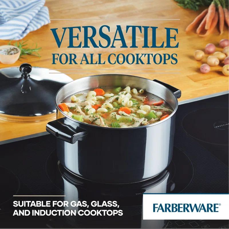 Farberware Classic Series Stainless Steel Saucepot with Lid