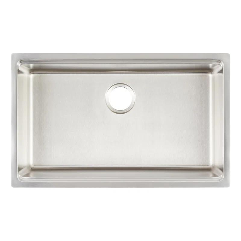 Signature Hardware 481916 Melbrook 31 "L Undermount Kitchen Sink With Accessories