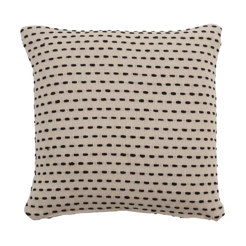 Saro Macklin Collection Cotton Throw Pillow