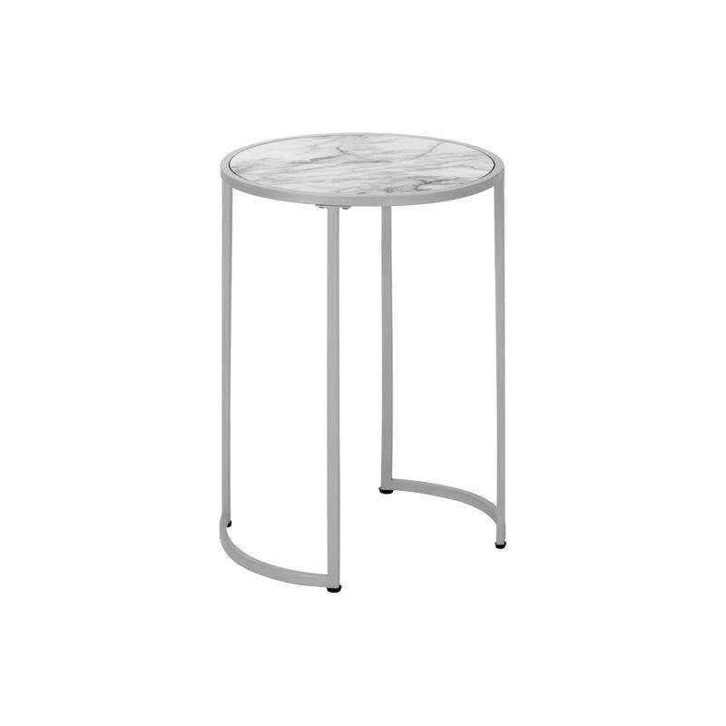 Wrought Studio™ Nightstand, Modern Accent Table, Living Room Round End Table