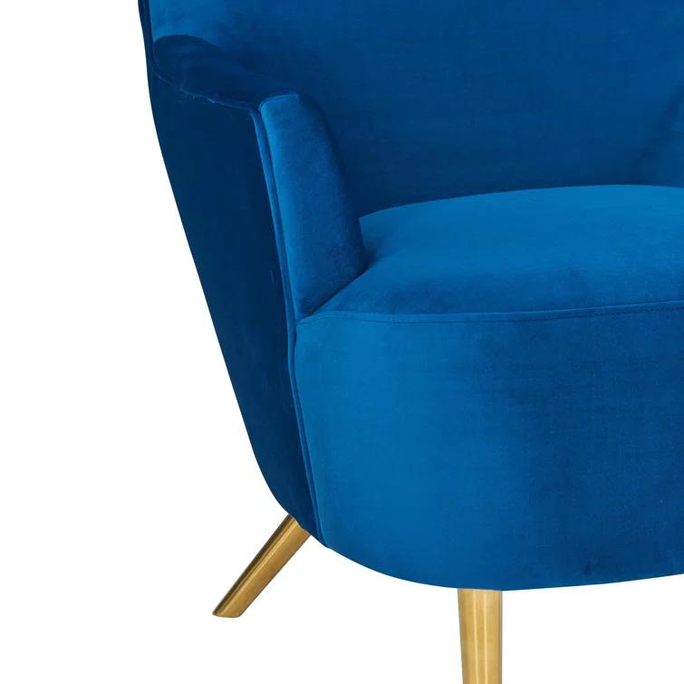TOV Furniture Julia Velvet Wingback Chair