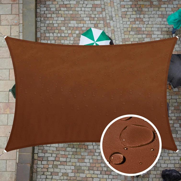 ColourTree Waterproof 7' x 12' Rectangle Shade Sail