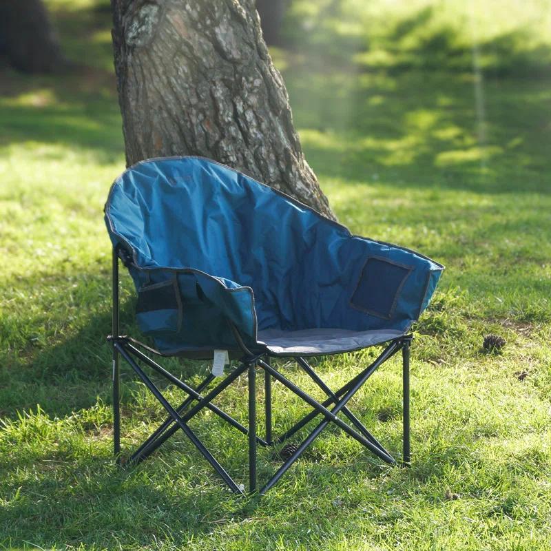 ARROWHEAD Outdoor Folding Camping Chair with Cushions