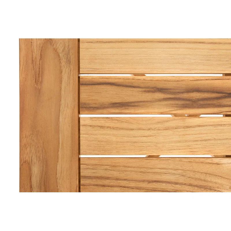 Winston Winston All-Natural Teak Outdoor 24" Square Side Table