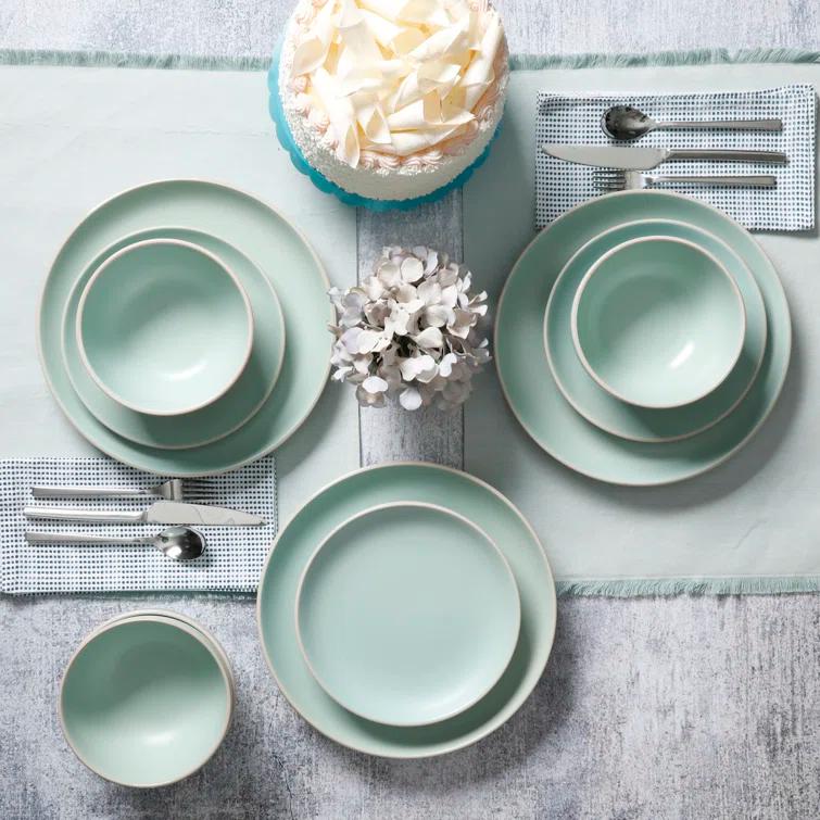 Rockaway 12 Piece Dinnerware Set