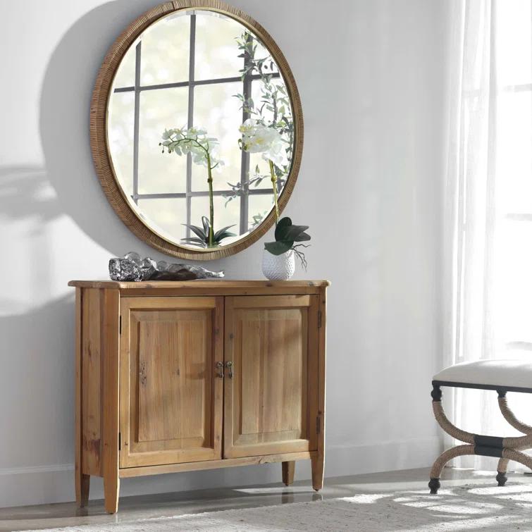 Hecate Solid Wood Storage Cabinet