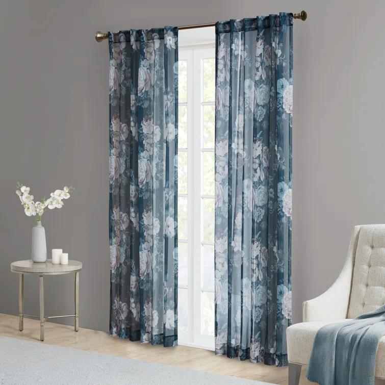 Madison Park Simone Marcus Sheer Curtain Panel