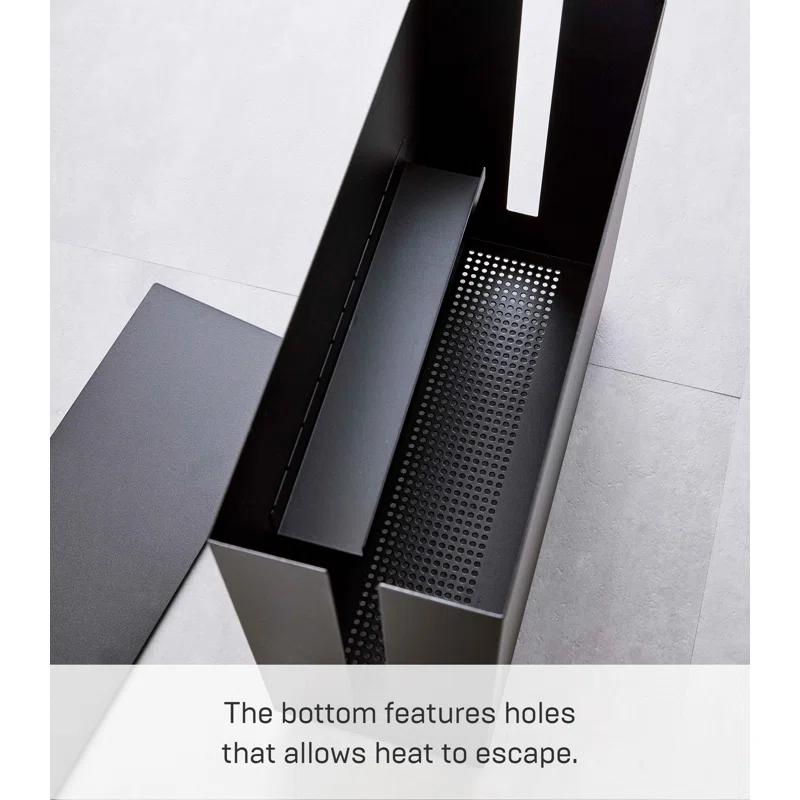 Tower Yamazaki Home Rolling Cable Management Cord Power Strip/Surge Protector Storage Organizer