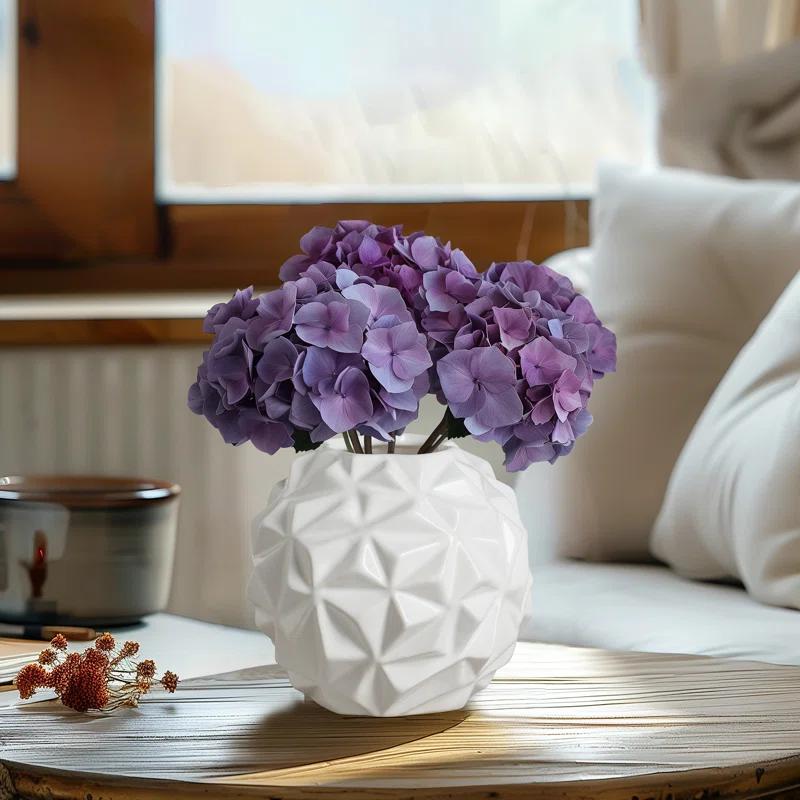 Wrought Studio™ Carneal Handmade Ceramic / Porcelain Table Vase
