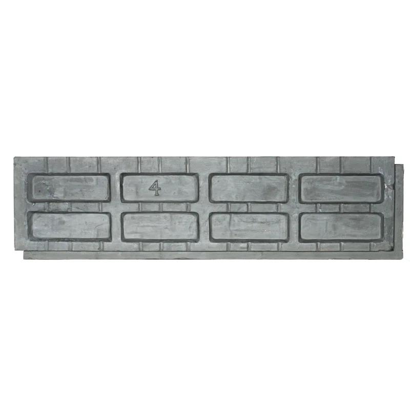 DuraKwik Stone 13" x 48.43" Ledgestone Stone Wall Paneling in Gray Volcano Ash