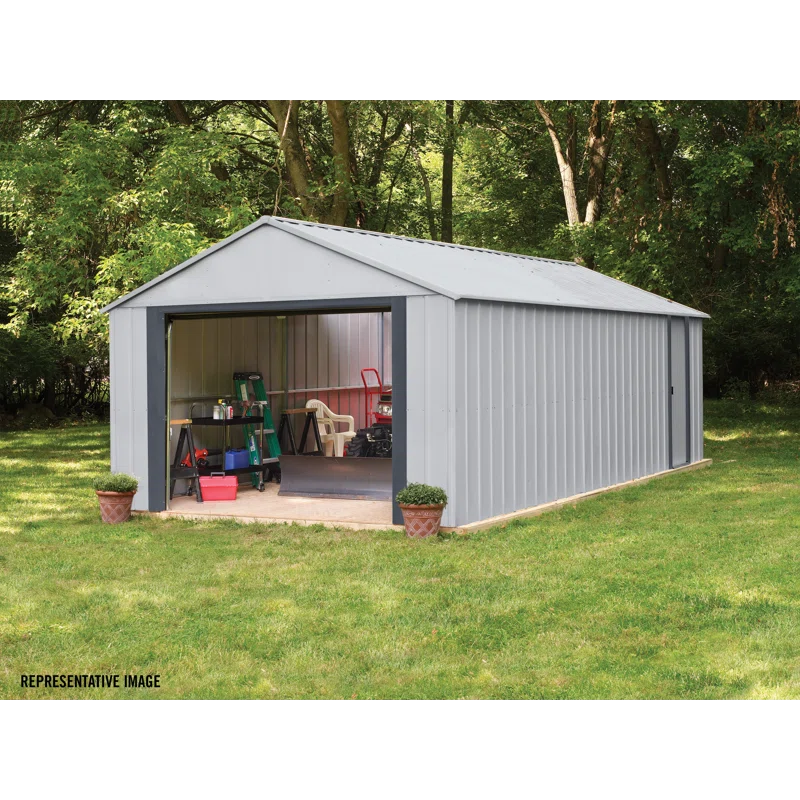 Arrow Murryhill 12 ft. W x 17 ft. D Metal Storage Shed