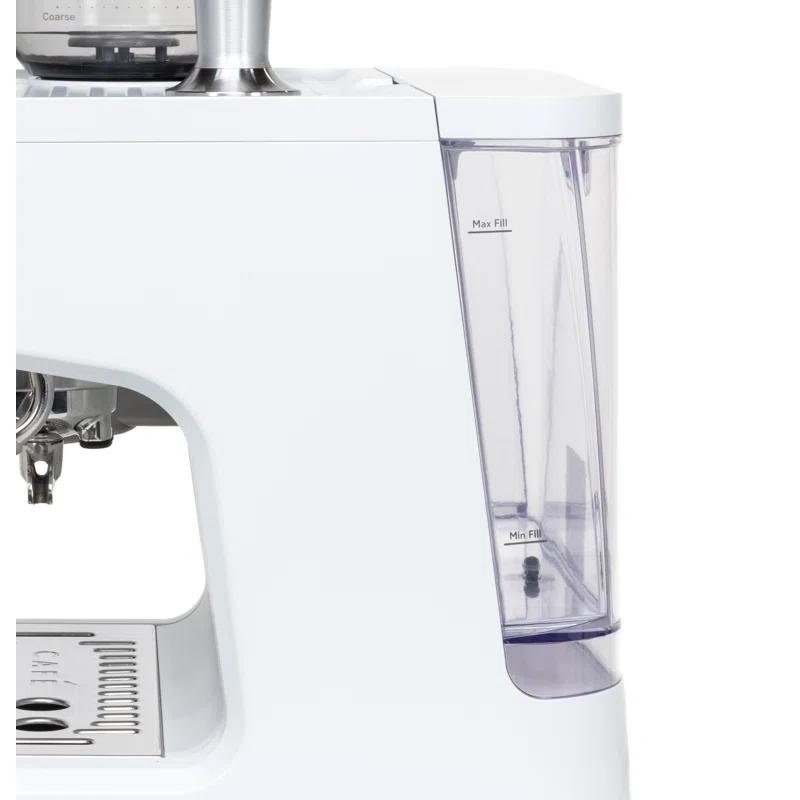 Café ™ Matte White Bellissimo Semi-Automatic Espresso Machine