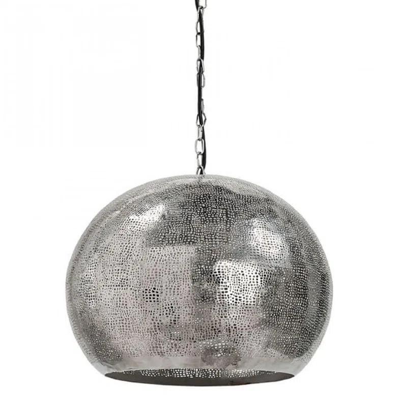 Regina Andrew Pierced Metal Sphere Pendant