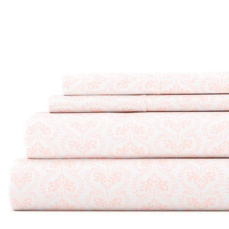 Becky Cameron Kanagy Classic in Pink Microfiber Pattern Sheet Set