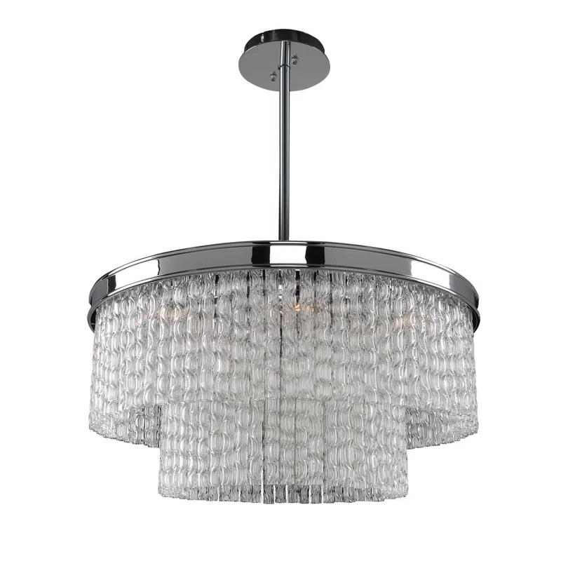 Savena 8 - Light Drum Chandelier