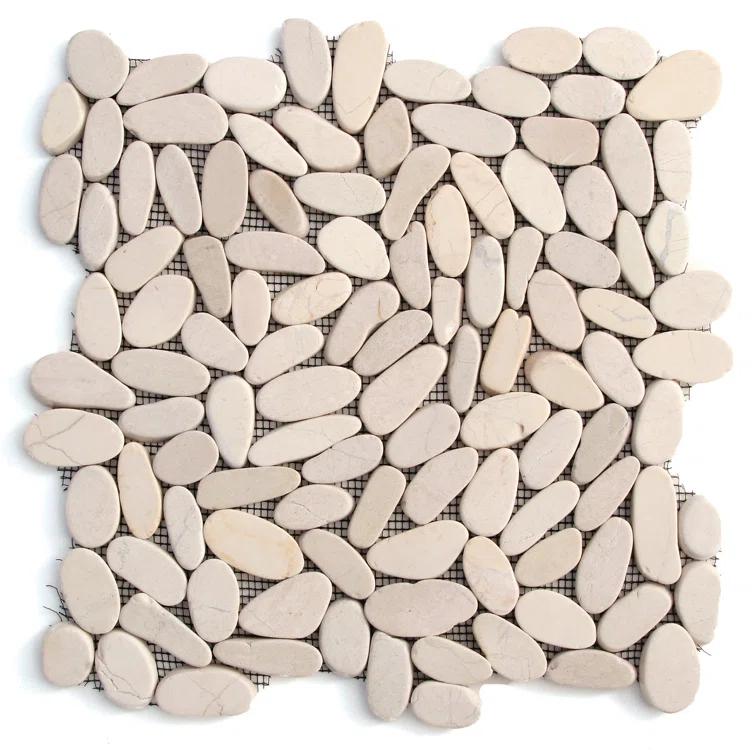 Solistone Kuala Pebbles Random Sized Natural Stone Pebble Wall & Floor Tile