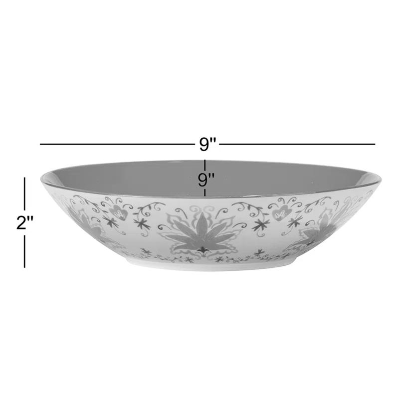 Certified International Certified International Francesca Set Of 4 Soup Bowl 4 Asst