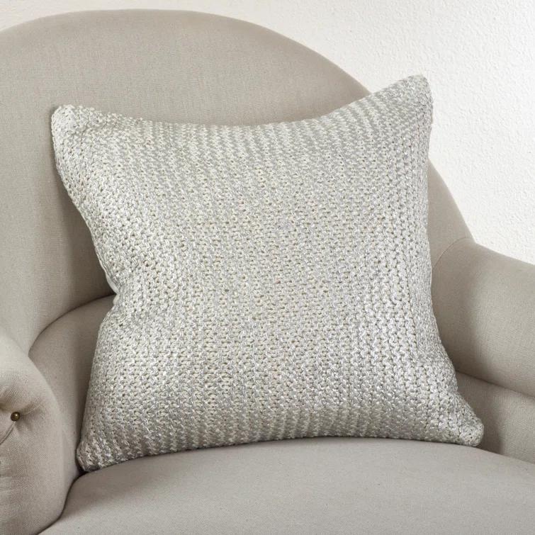 Saro Cassandra Collection Cotton Throw Pillow