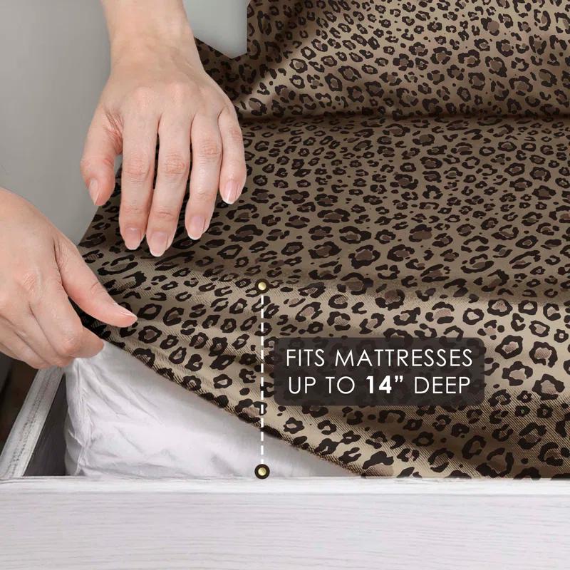 Seduction Martex Elegance Satin Silk Sheet Set Hotel Quality - Super Soft & Breathable Good For Hair And Skin