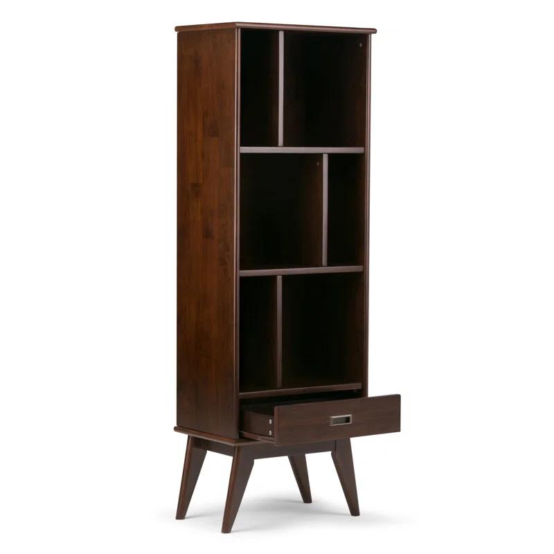 Simpli Home Draper Storage Bookcase