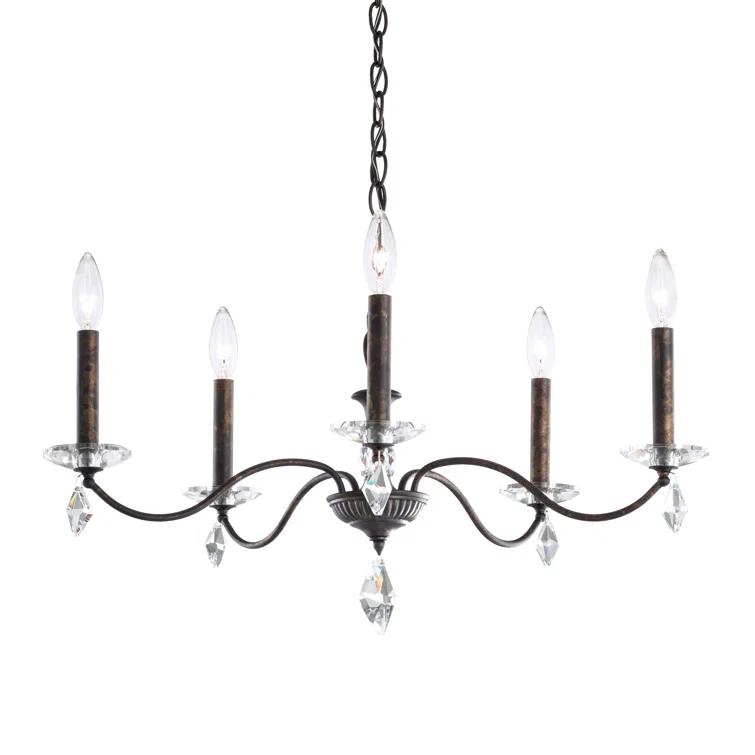 Schonbek 5 - Light Dimmable Classic / Traditional Chandelier
