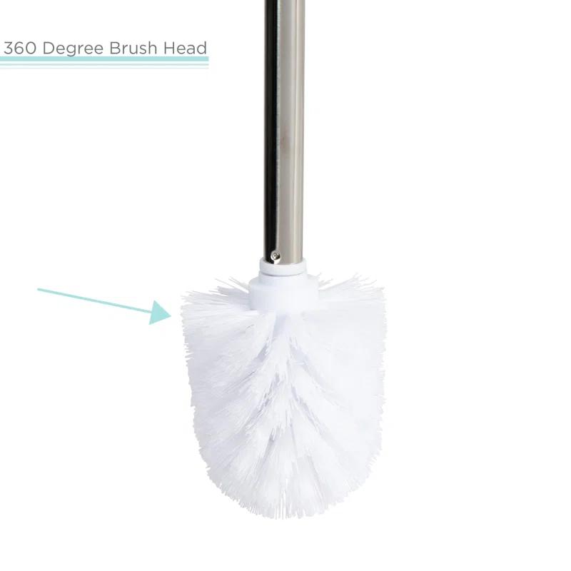 Bath Bliss Bath Bliss Plastic Toilet Brush And Holder