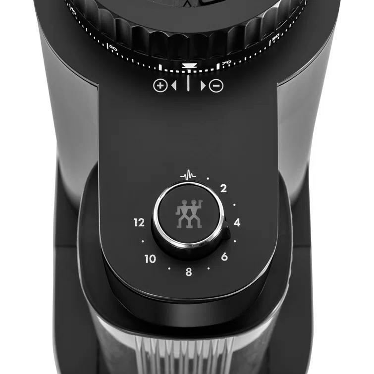 ZWILLING Enfinigy Burr Coffee Grinder Electric, 140 Coffee Grinding Options from Espresso to Drip Coffee