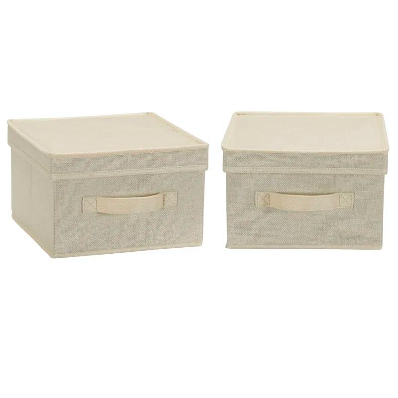 Household Essentials Household Essentials Fabric Bin (Set of 2)
