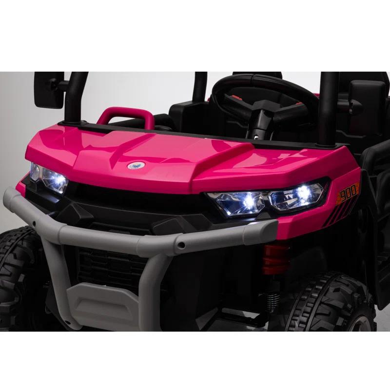 Himimi Delia Himimi 24 Voltage  Ride On Dump Truck, 2 Seater Kids UTV with Electric Dump Bed, Remote Control
