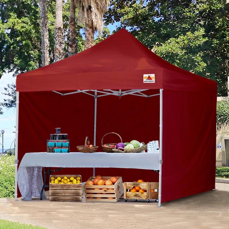 ABCCANOPY Commercial 10 ft. W x 10 ft. D Instant Shade Pop-Up Canopy The Pop Up Canopies