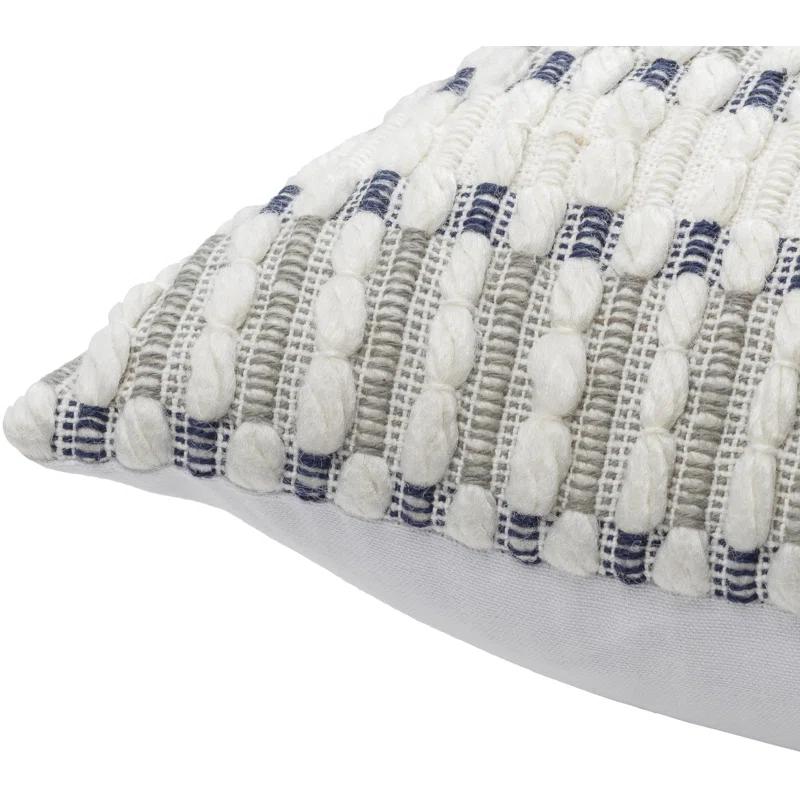 Livabliss Rotterdam Geometric Reversible Throw Pillow