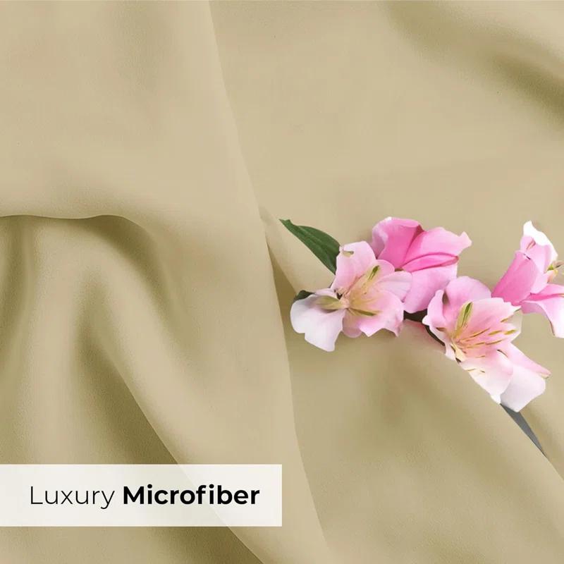 CGK Linens Hotel Quality Microfiber Pillowcase Covers (Set of 2)