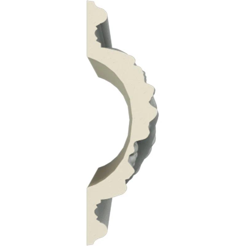 5 7/8"H x 1 3/4"P x 94 1/2"L, (7 7/8" Repeat), Harvest Chair Rail (Set of 2)