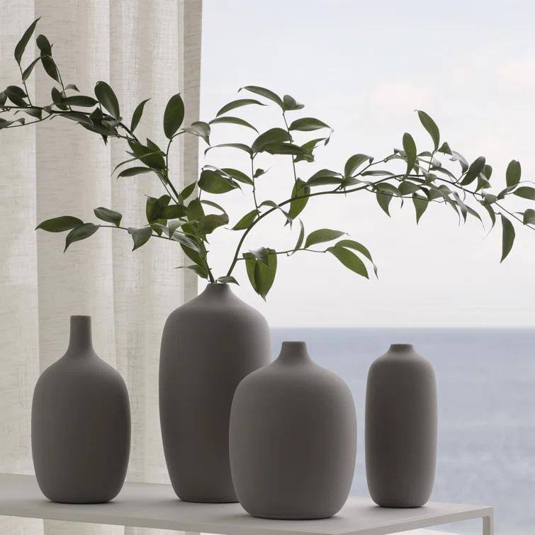 CEOLA Ceramic Table Vase 7.1''