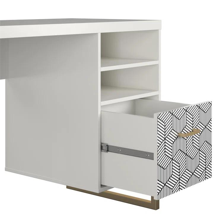 CosmoLiving by Cosmopolitan Scarlett Desk