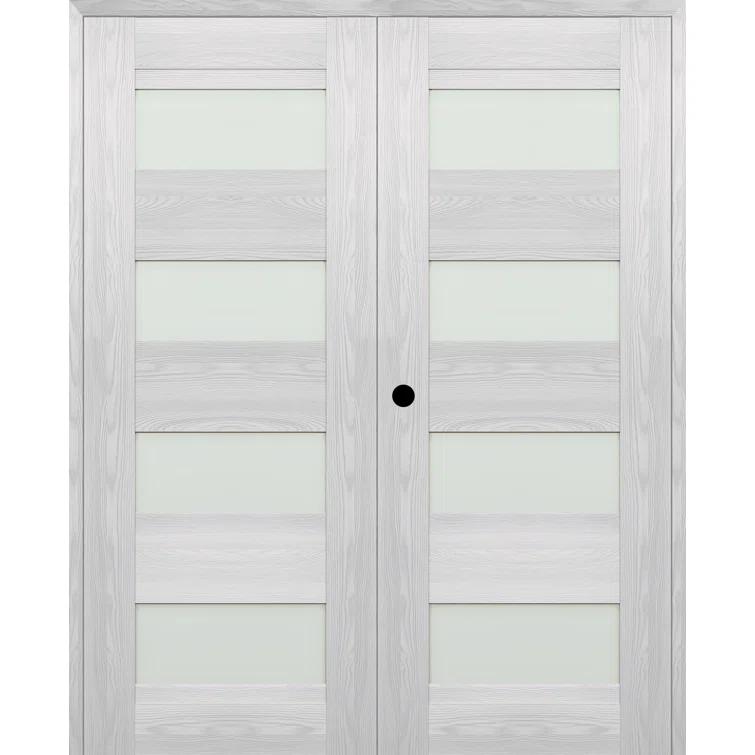 Belldinni Avon Solid + Manufactured Wood without Installation Hardware Kit Prehung Door