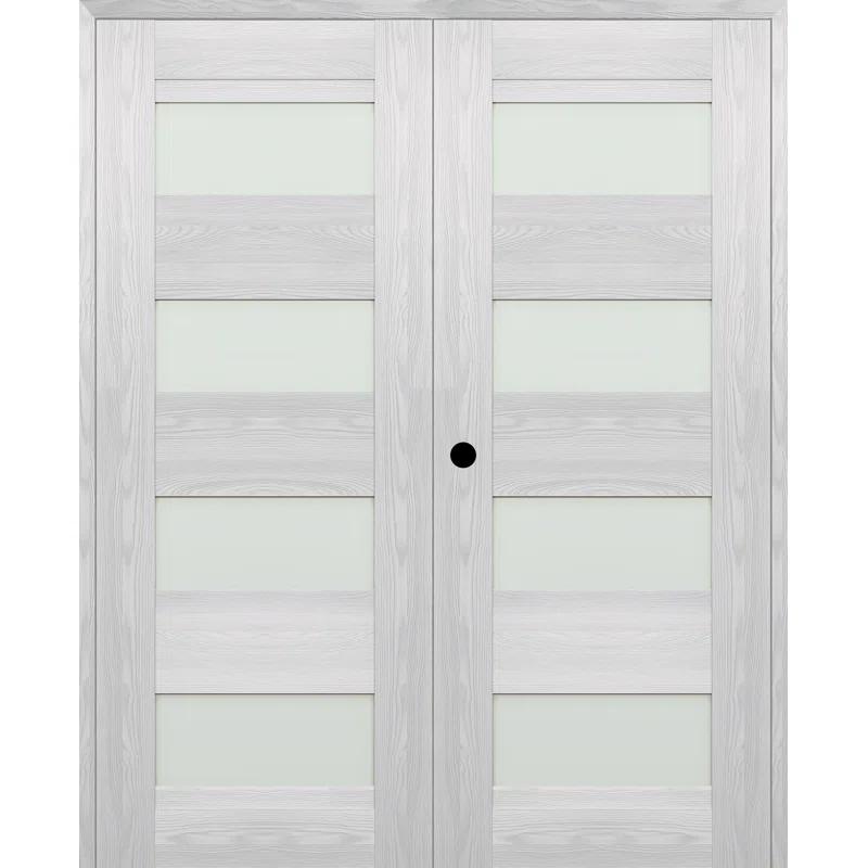 Belldinni Avon Solid + Manufactured Wood without Installation Hardware Kit Prehung Door