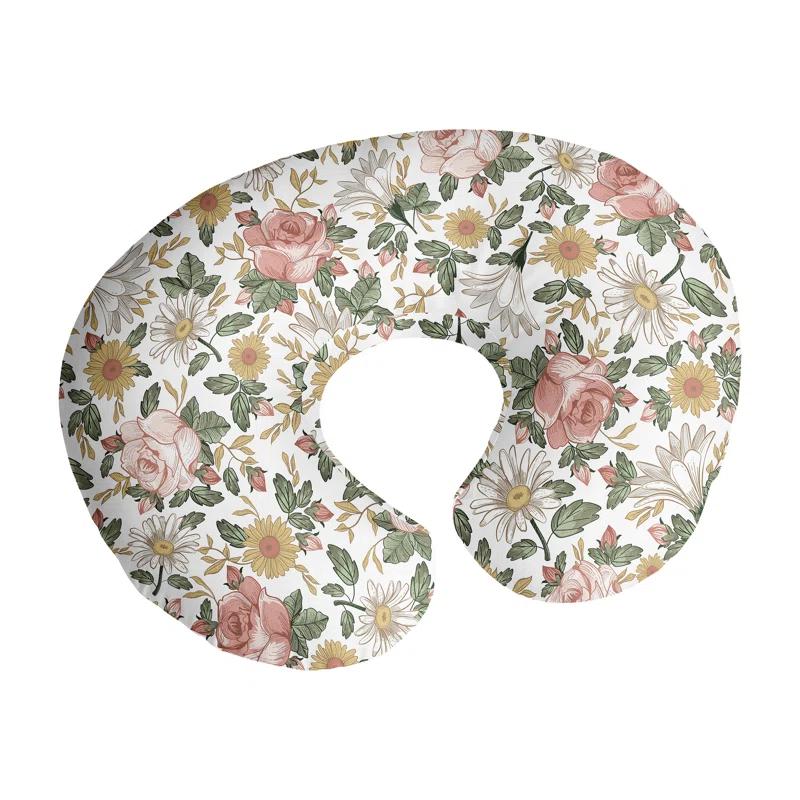 Sweet Jojo Designs Vintage Floral Nursing Pillow Cover Case by Sweet Jojo Designs