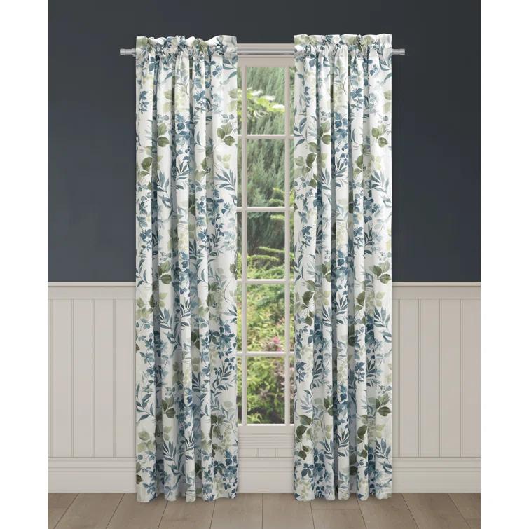 Royal Court Rosewood Elwood Curtain Panel Pair