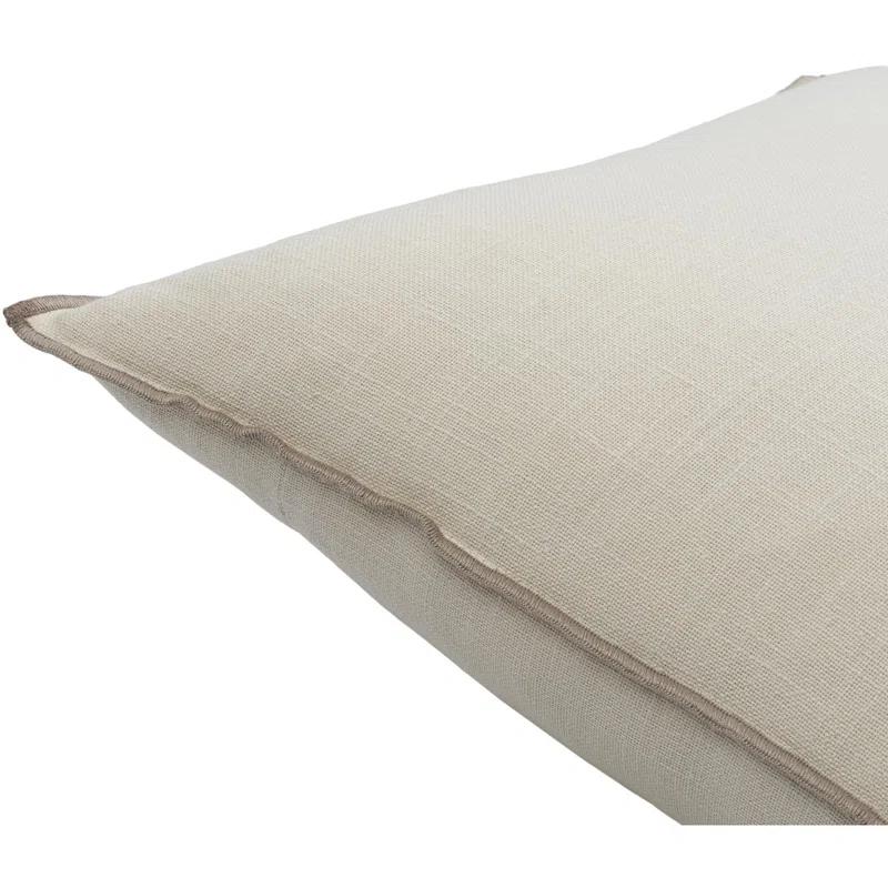 Livabliss Merrow Cotton Reversible Throw Pillow