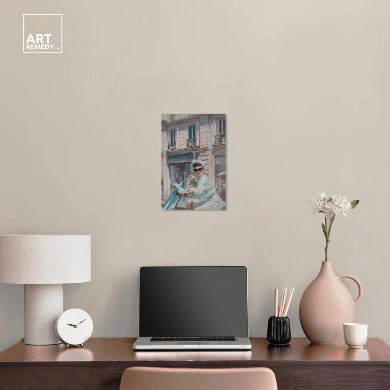 Art Remedy Holiday by the Store Canvas Coquette Trendy Art by Art Remedy