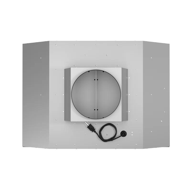 Forno Altilia 36-inch Insert Range Hood, 1200 CFM Double Motor, 4 Speed Control, All Stainless Steel FRHRE5337-36